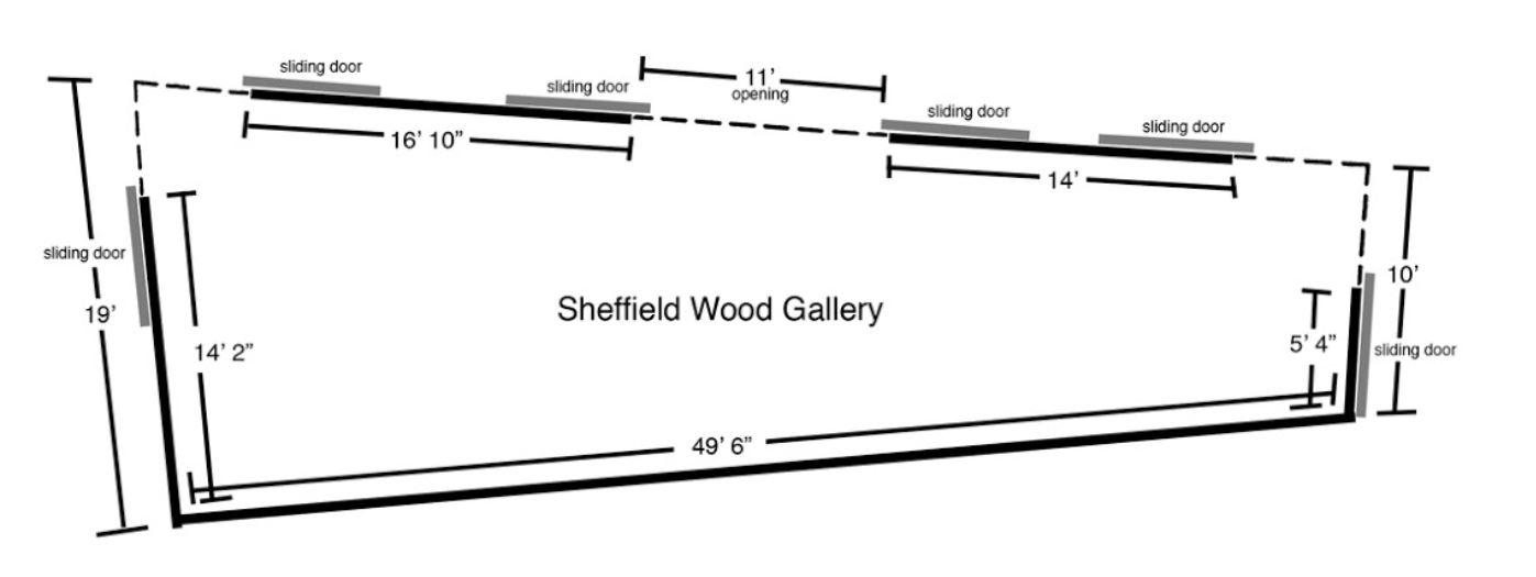 Sheffield Wood Gallery Floorplan